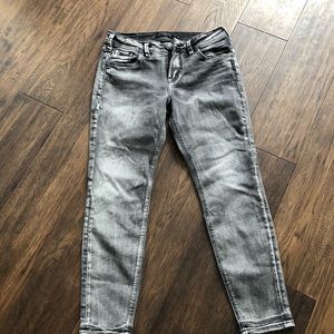 Silver Avery ankle skinny jeans